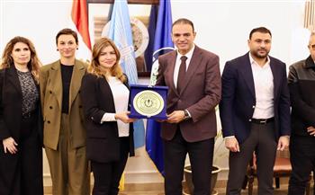   سموحة يستقبل القنصل الفرنسي ووفدًا رسميًا من مدينة مارسيليا 