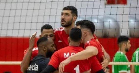 الأهلي يتغلب على سبورتنج في دوري الطائرة