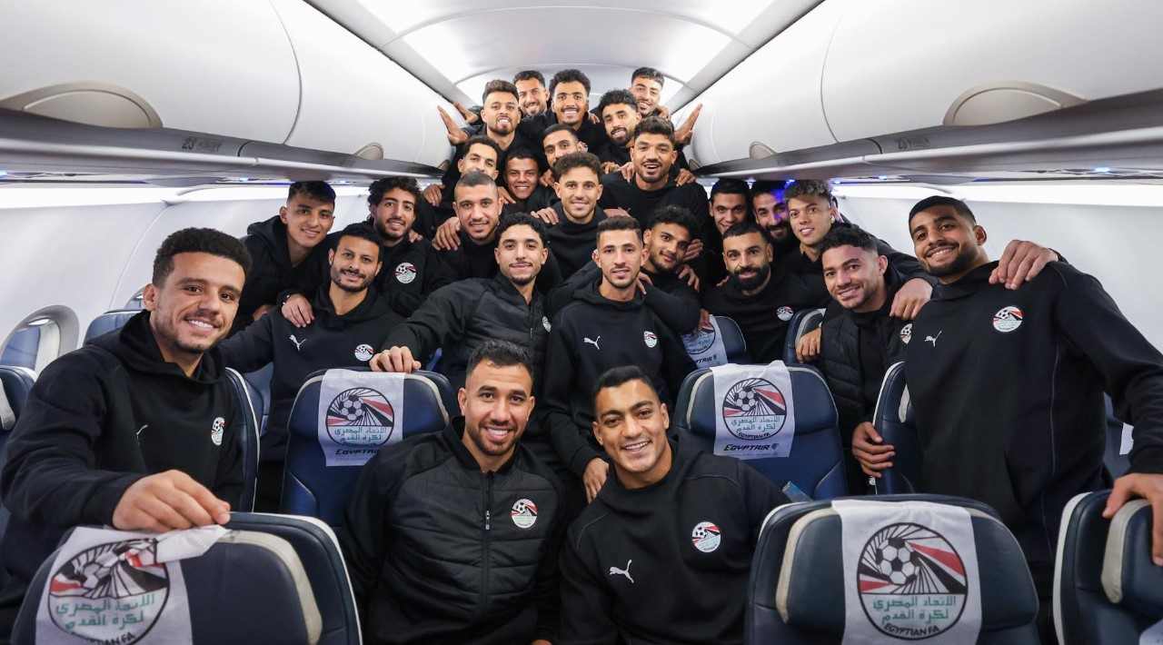 منتخب مصر يغادر القاهرة استعدادًا للمشاركة في أمم إفريقيا 2025
