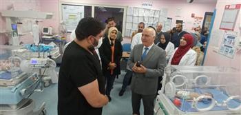 الشلقاني يتفقد استعدادات مستشفى القناطر الخيرية العام لاعتماد GAHAR