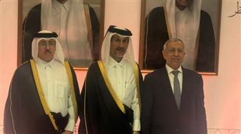 إسماعيل عبد الغفار يشارك في احتفالية اليوم الوطني لدولة قطر بالقاهرة