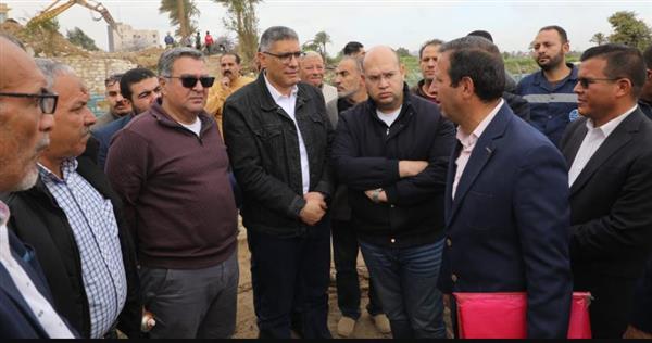 محافظ الجيزة يتفقد الأعمال الجارية بممشى "أهل مصر" بحي جنوب الجيزة وأبوالنمرس