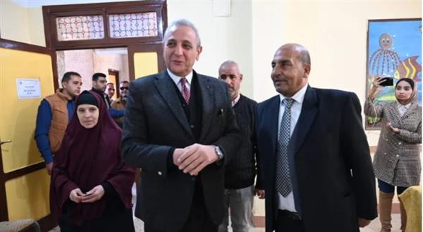 محافظ الغربية يتابع ميدانياً لجان جولة الإعادة بقرى مركز طنطا
