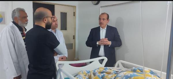 نائب وزير الصحة يتفقد منشآت طبية بمحافظة الجيزة ويُشيد بمستشفى البدرشين المركزي