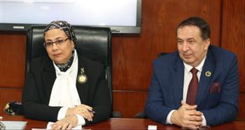 أمل عمار تشارك في الدورة التدريبية لضباط القضاء العسكري بمركز الدراسات القضائية