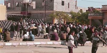   أهالى شمال سيناء يتوافدون على لجان الاقتراع للتصويت في انتخابات مجلس النواب 