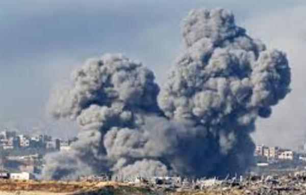 قصف إسرائيلي مكثف يستهدف مناطق فى غزة