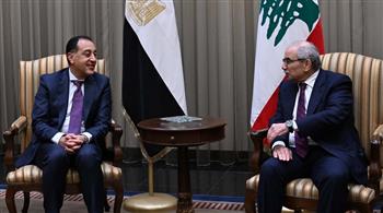   رئيس الوزراء اللبناني يستقبل الدكتور مصطفى مدبولي بمطار رفيق الحريري الدولي