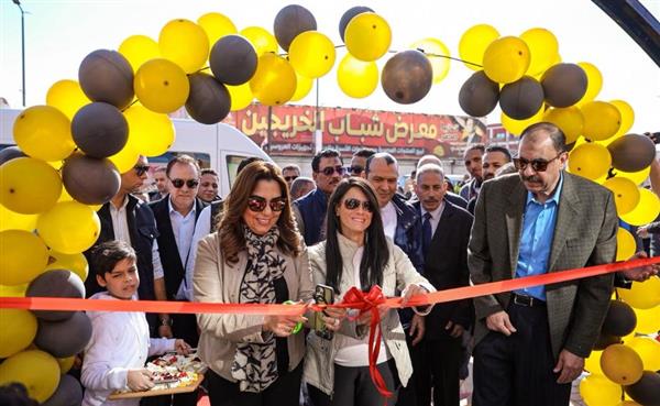 وزيرتا التخطيط والتنمية المحلية ومحافظ سوهاج يفتتحون حديقة مدينة ناصر العامة