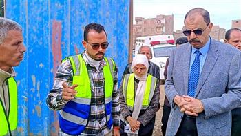   محافظ سوهاج يوجه بسرعة الانتهاء من تشغيل محطة صرف صحي «بناويط»