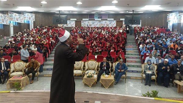 محاضرة توعوية حول «توقير كبار السن وإكرامهم» بجامعة دمياط