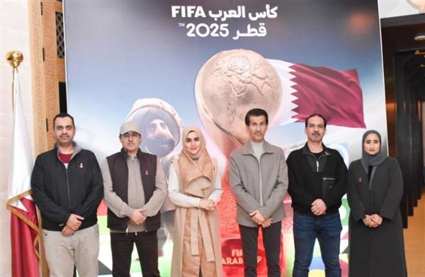 سفارة قطر بالقاهرة تحتفل بافتتاح كأس العرب FIFA قطر 2025