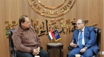   رئيس هيئة الدواء يبحث مع محمد أبوالعينين آفاق الاستثمار في قطاع الدواء
