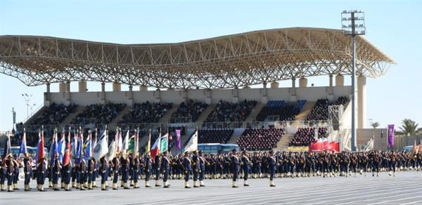 الأكاديمية العسكرية تنظم مراسم استقبال الطلبة الجدد المقبولين بالأكاديمية والكليات العسكرية