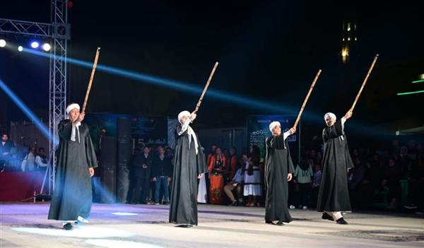 إقبال جماهيري لافت في ثاني أيام مهرجان التحطيب بالأقصر