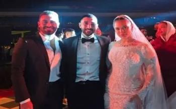   ما السر وراء اختفاء حنان ترك عن زفاف ابنها؟