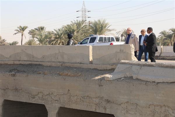 محافظ بني سويف يتفقد جاهزية مخر سيل سنور