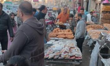   حملة مكبرة لإزالة الإشغالات والتعديات بفاقوس