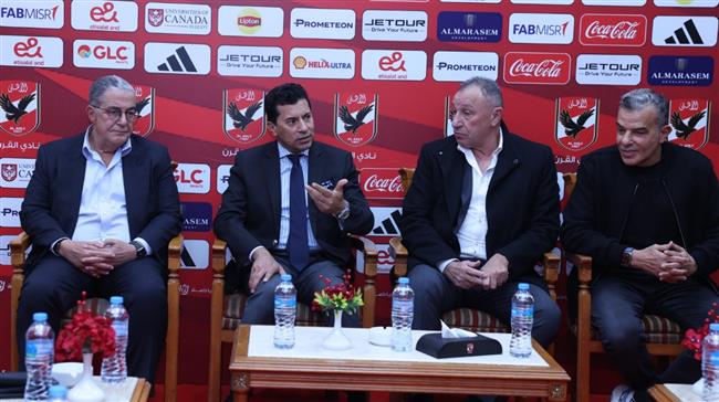 وزير الرياضة يهنئ مجلس الأهلي بالدورة الانتخابية الجديدة