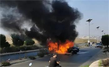   استشهاد 3 أشخاص في استهداف الجيش الإسرائيلي لسيارة جنوب لبنان