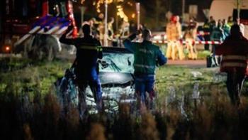 بينهم 3 بجروح خطيرة.. إصابة 9 أشخاص في حادث دهس سيارة بهولن