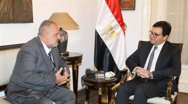 وزير الثقافة والفنان خالد الصاوي يبحثان إنشاء مركز دولي لتدريب المسرحيين