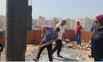   الإسكندرية.. حملات للتصدي لحالات البناء المخالف للنسق العمراني