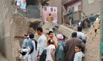   حادث أسيوط.. انهيار منزلين ومصابون وفقدان شخص