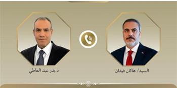   وزير الخارجية ونظيره التركي يبحثان تعزيز العلاقات الاقتصادية والتجارية