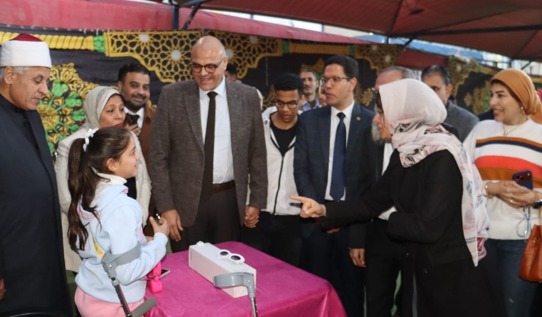 محافظ القليوبية ورئيس جامعة بنها يشهدان احتفالية اليوم العالمي لحقوق الإنسان وذوي الإعاقة