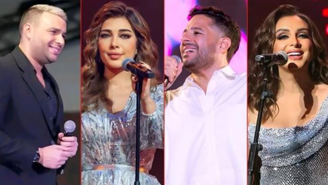 نجوم الغناء والطرب يضيئون سماء رأس السنة 2026 بحفلات استثنائية