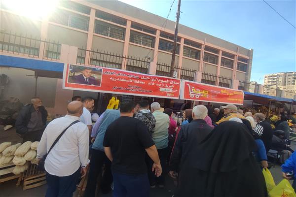 استمرار إقامة أسواق اليوم الواحد بالإسكندرية