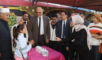   محافظ القليوبية ورئيس جامعة بنها يشهدان احتفالية اليوم العالمي لحقوق الإنسان وذوي الإعاقة