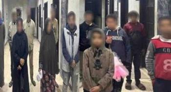   ضبط 10 أشخاص يستغلون الأطفال للتسول بالقاهرة