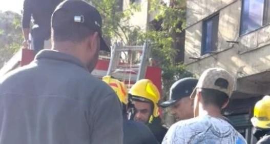 استخراج أخر جثة من أسفل ركام عقار إمبابة المنهار لسيدة