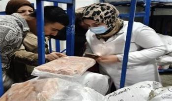   ضبط أكثر من 14 طن لحوم ودواجن منتهية الصلاحية بالشرقية