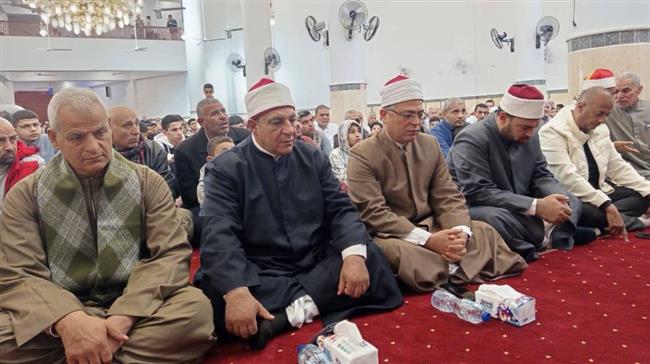 وكيل الأوقاف بالقليوبية يفتتح المسجد الكبير بقرية كفر سندوة بـ شبين القناطر 