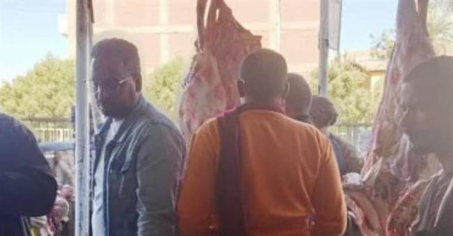 ضبط لحوم فاسدة خلال حملة بيطرية فىى أسوان