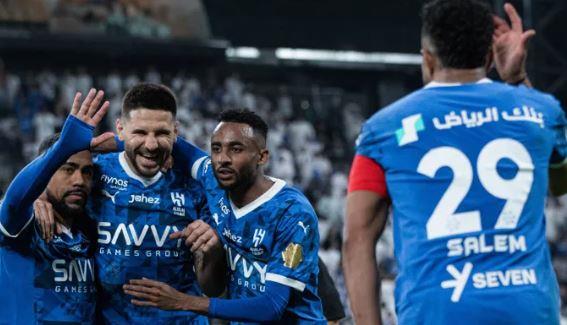 دوري روشن السعودي .. الهلال يفوز علي الخليج بثلاثية