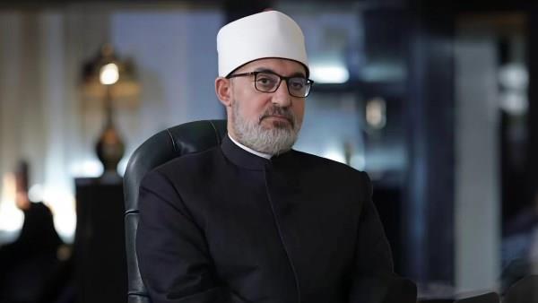 مفتي الجمهورية يدين الهجوم على مسجد بمحافظة حمص السورية