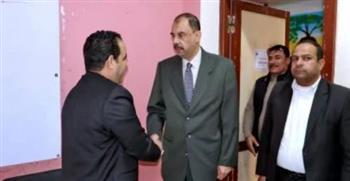 محافظ سوهاج يتفقد لجان إعادة انتخابات النواب