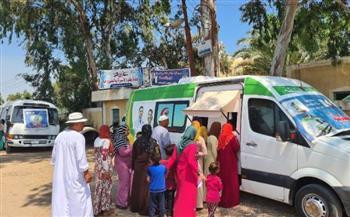 مديرية الصحة بالشرقية: توقيع الكشف الطبي وصرف الأدوية مجانا على 1658 مواطنا