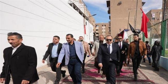 محافظ أسيوط يقوم بجولة ميدانية على لجان الإعادة بالدائرة الثالثة