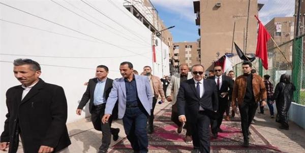 محافظ أسيوط يقوم بجولة ميدانية على لجان الإعادة بالدائرة الثالثة