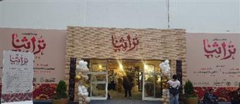 مشغولات سيناوية مميزة تُزين جناح الهلال الأحمر المصري بمعرض ديارنا الجونة