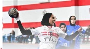   الزمالك يهزم البنك الأهلى فى سادس جولات دورى سيدات كرة اليد