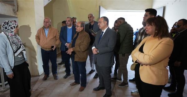 محافظ أسيوط يتفقد محطة معالجة شطب