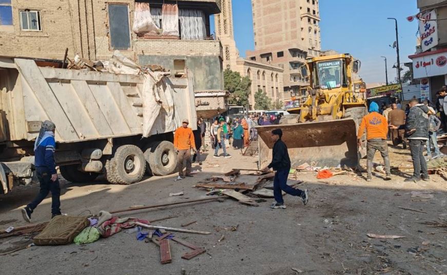 "ريان" تقود حملة مكبرة لمواجهة التعديات  بشرق شبرا الخيمة
