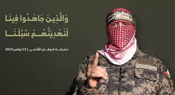 كتائب القسام تعلن استشهاد المتحدث الرسمي أبو عبيدة