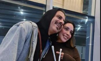   بسنت شوقي تحتفل بعيد ميلاد زوجها محمد فراج على طريقة "ورد وشوكولاتة"